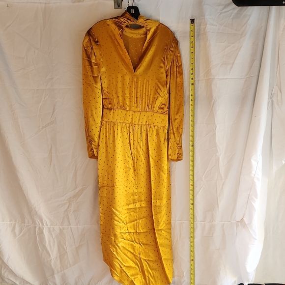Ronny Kobo Collection Golden Long Sleeve Dress - Picture 7 of 10